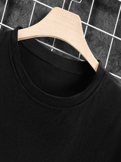 Men's Y2K style pattern T-shirt  100% cotton soft and breathable retro summer streetwear "TRAPSHARD" design casual short sleeves