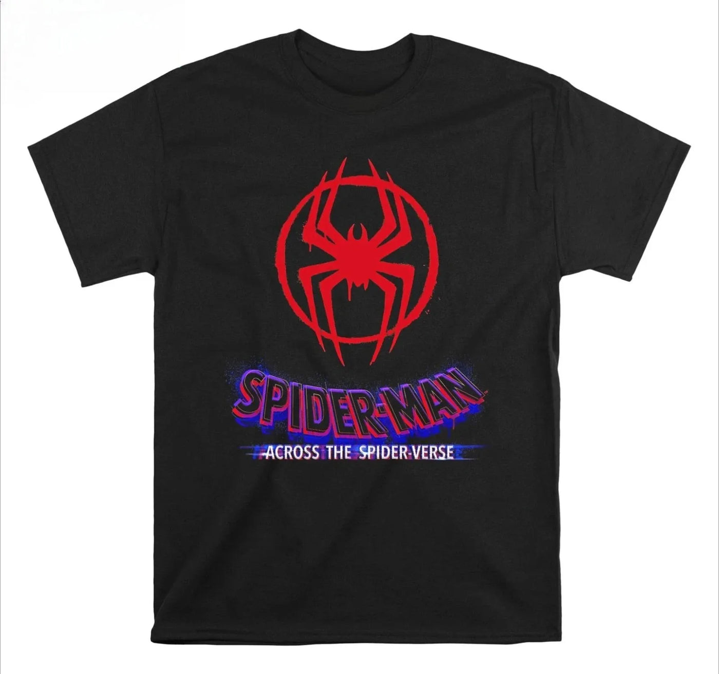 Marvel Spider-Man Graphic Printing Summer Autumn Winter Cotton Men's and Women's Oversized T-shirts Short Sleeves Outdoor Sports