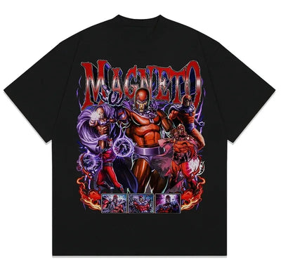 Marvel Spider-Man Graphic Printing Summer Autumn Winter Cotton Men's and Women's Oversized T-shirts Short Sleeves Outdoor Sports