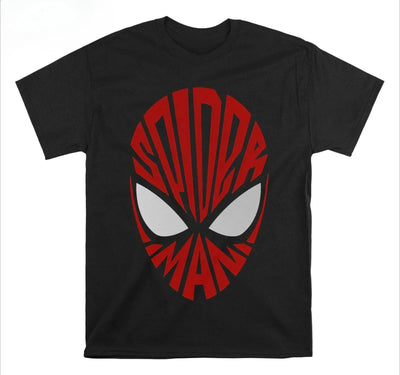 Marvel Spider-Man Graphic Printing Summer Autumn Winter Cotton Men's and Women's Oversized T-shirts Short Sleeves Outdoor Sports