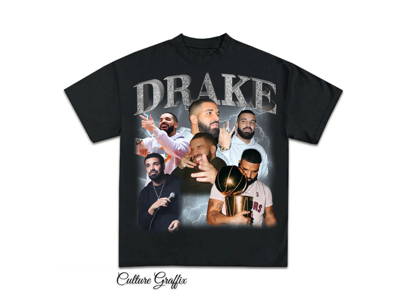 DRAKE T-Shirt for Men Graphic T Shirts Tops Man Clothes Cotton Men's T-shirts New Shirts and T-shirts Y2K Oversize HighQuality